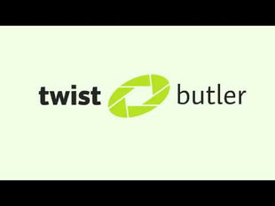 Twist butler 125 cm 3 stuks met 1 Zwengel