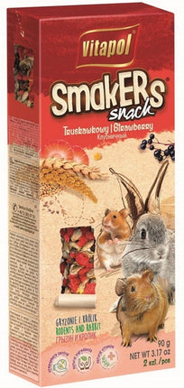 Vitapol Smakers dla gryzoni - truskawkowy 2szt [1117]