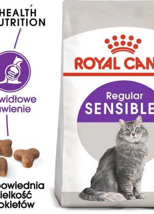 Royal Canin Sensible karma sucha dla kotów dorosłych, o wrażliwym przewodzie pokarmowym 400g