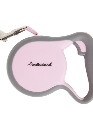 Walkabout Retractable Leash Roze
