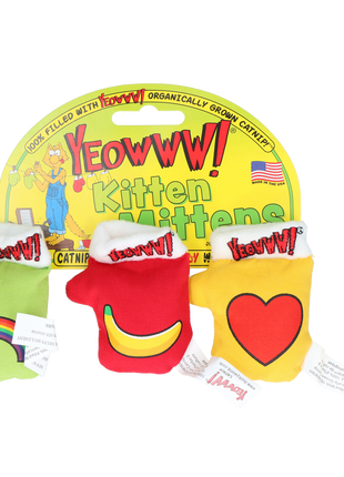 Yeowww! Kitten Mitten 3-pack