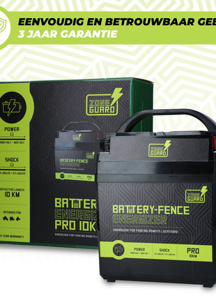 ZoneGuard Battery Energizer Pro 10 km