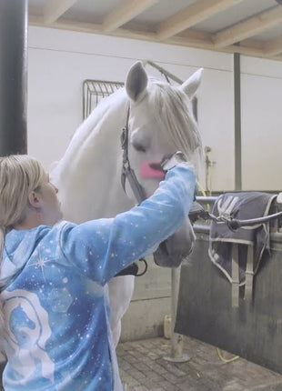 Paardenpraat Grooming Brush Roze M