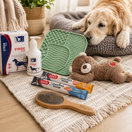 Fidello Verwöhnpaket für ältere Hunde – Komfort, Ruhe und Pflege für deinen Senior-Hund